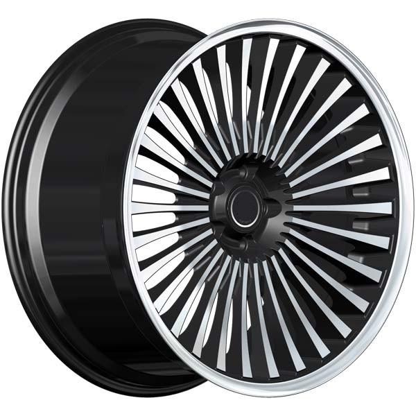 hyper silver polished chrome forged alloy wheels rims for X5 X6 RS5 RS6 M5 M6