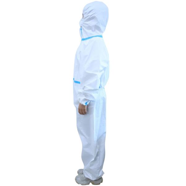 Breathable Antistatic Medical Protective Clothing 160cm-185cm Size