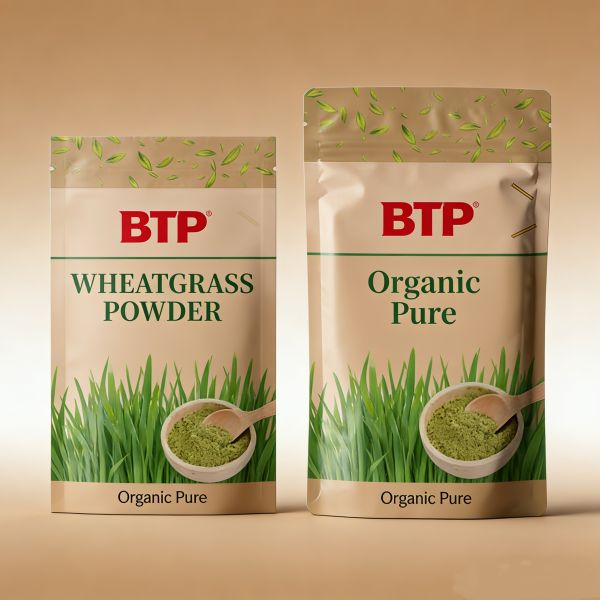 Custom Printed Moisture Proof Stand up Resealable PE Plastic Pouches Zipper Top Custom Logo for Organic Moringa Powder Packaging