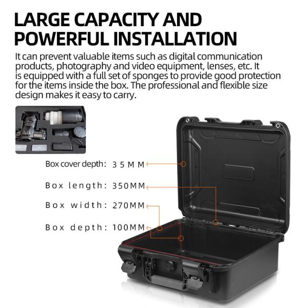 Coffre à outils portable, résistance à la température, boîte de rangement