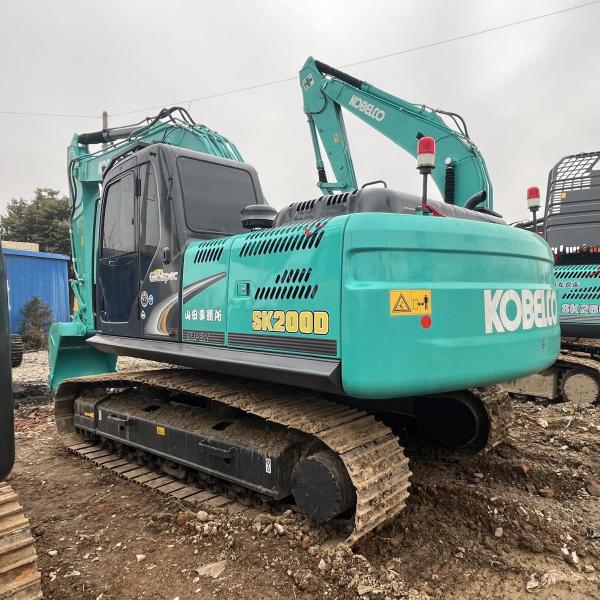 SK200D Used Kobelco Second Hand Crawler Excavator 20000kg Used Excavator Machine