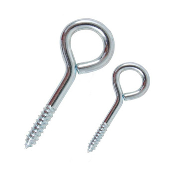 Commercial Hardened Eye Bolts , Stainless Steel Screw Eye Bolts