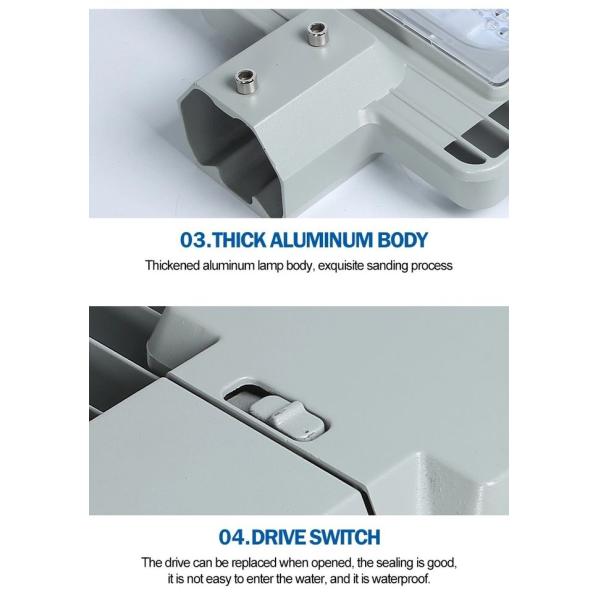 El poder más elevado al aire libre 90w 150w 240w 300w de las luces de calle de la prenda impermeable LED fácil instala