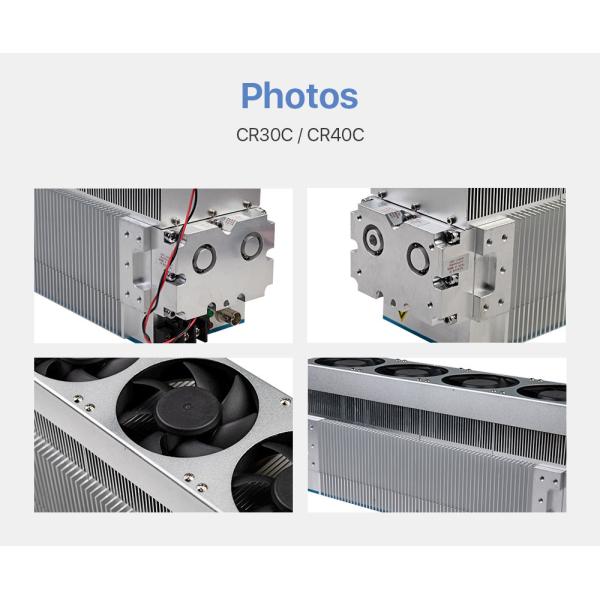 Engraving Machine Laser Spare Parts , 30W 40W CO2 CRD Laser Tube