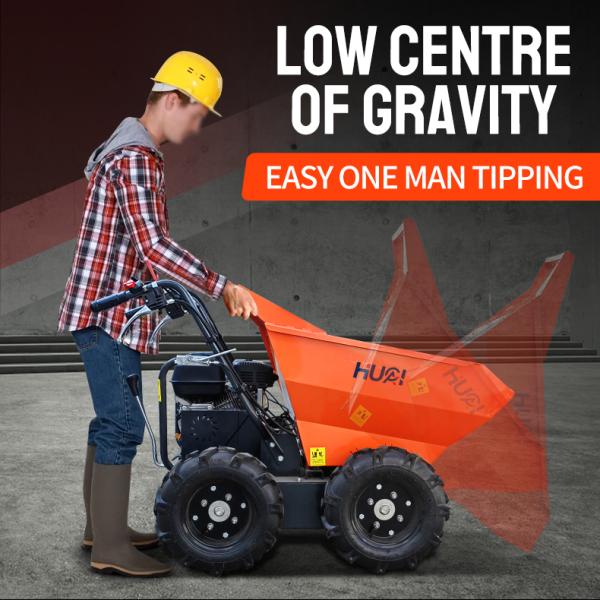 Колесная коляска мини-дампер сайт мини-крейлер-дампер-загрузчик с номинальной мощностью 4,1/3600 кВт / мин