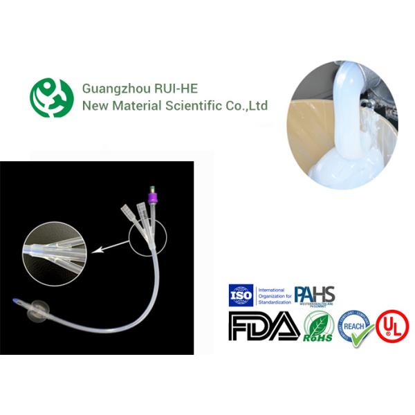 Orilla 30 una goma de silicona del grado médico de la dureza, goma de silicona transparente