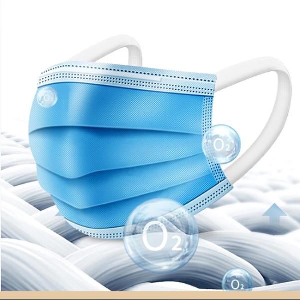 Non Woven Blue Earloop Disposable Medical Face Mask