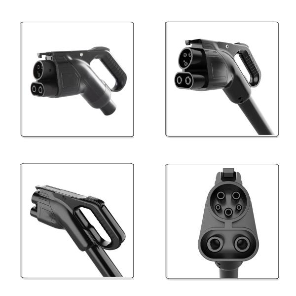 EVCOME Ev Charger Connector (1000V DC 80A 125A 150A 200A ) CCS1 Ev Charger Plug OEM ODM CB UKCA TUV