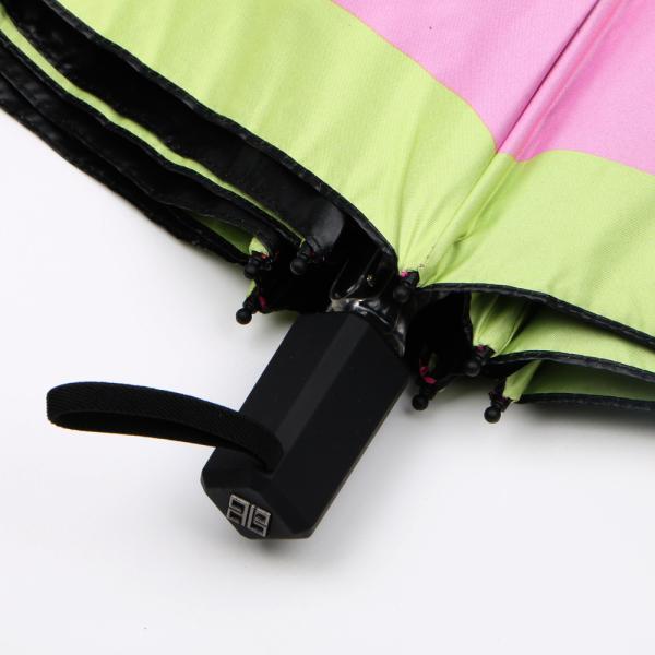 21 Inch Printable Three Fold Umbrella Plastic Handle With Anti - Uv Coating Inside