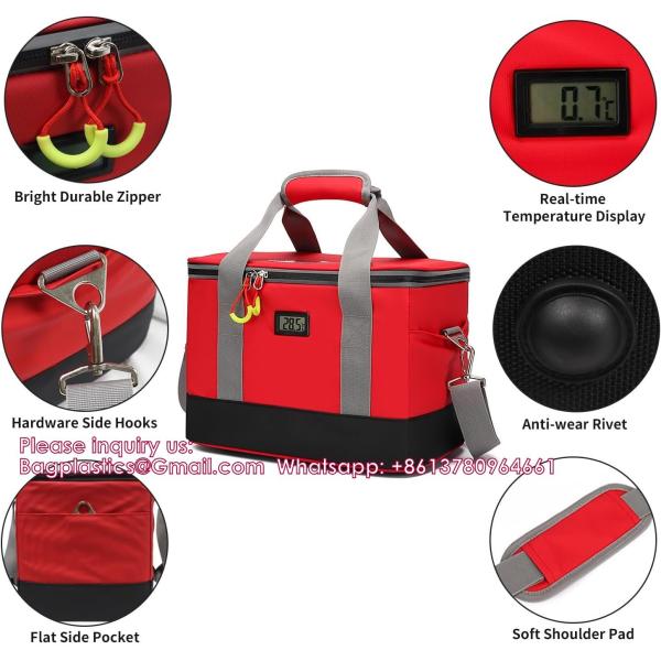 Medical Cooler Bag Insulated Bag Cooling Pack Medication Emergency Medical Bags Insulation Bags Portable Freezer Box