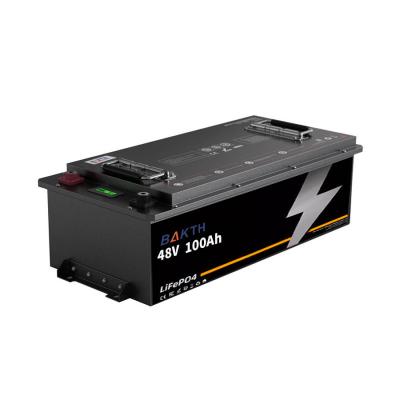 High Safety Lifepo4 Battery Pack Long Life 48V 100Ah For Solar Energy Storage RV Applications