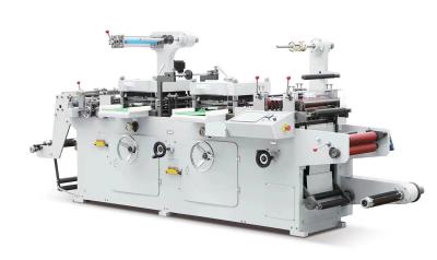 Label Die Cutting Hot Stamping Machine Double Station