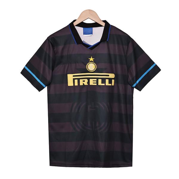 Inter Milan Retro Jersey 1997-1998 Season Second Away Support Team Customized