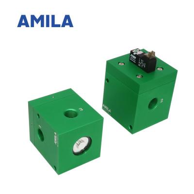 Green Case Vacuum Actuator Solenoid Valve , Aluminum Check Valve Easy Operation