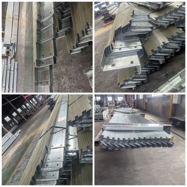 Customizable Up To 6000mm Corrosion Resistant Corrugated Metal Decking with Load Capacity Up To 500 Kg/m²