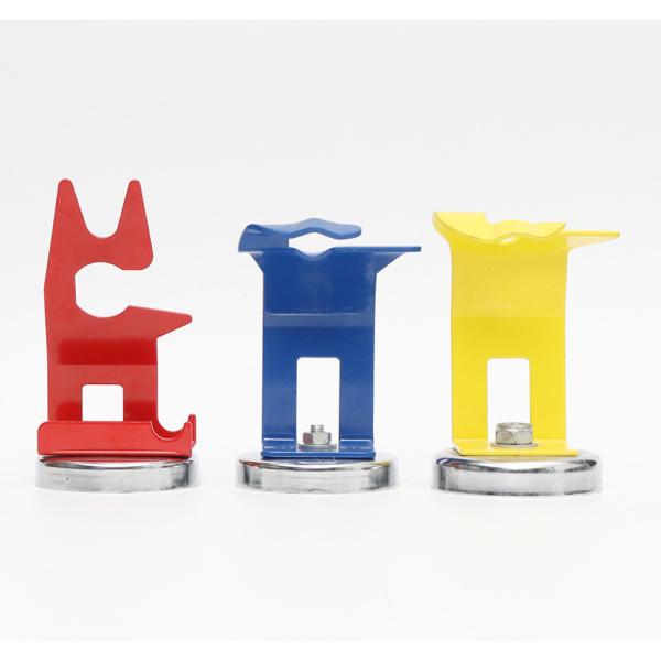 Sostenga con seguridad su antorcha de soldadura con el portaantorchas magnético TIG/MIG Rojo/Azul/amarillo
