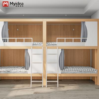 Non Human Damage Guarantee High Stability Capsule Hotel Bed Support customization