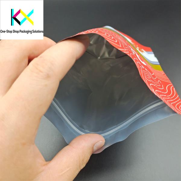 Resealable Doypack Pouches Colored Stand Up Pouches Customizable for Commodity