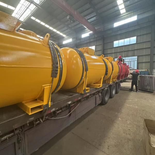 Réservoir de stockage de produits chimiques de 1600 L pour le chargement et l'aluminium alkyl UN3394