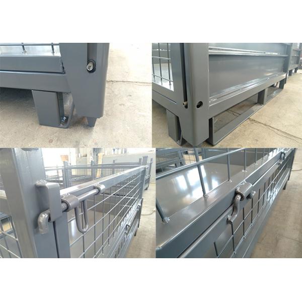 Большая клетка Stillage сетки плоского пакета для хранения 1800Kg склада