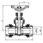 Ventilateurs à billes en laiton ASTM en laiton pour l'eau et le gaz