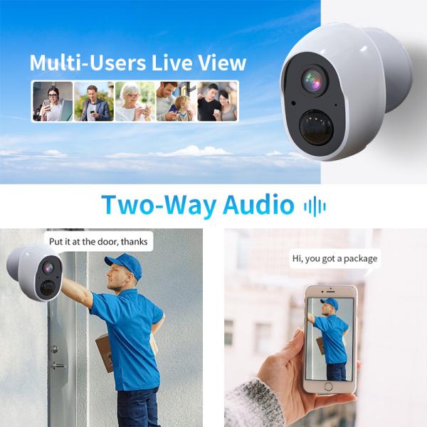 1080p HD Night Vision Wireless Smart Cameras Home CCTV System Indoor Video Surveillance Wifi Security Camera