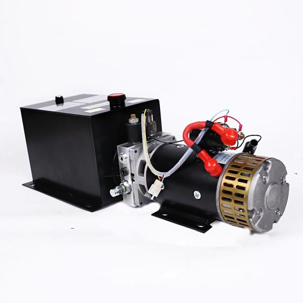 Solenoid Valve Type Manual 12v Dc Hydraulic Power Unit Horizontal Installation