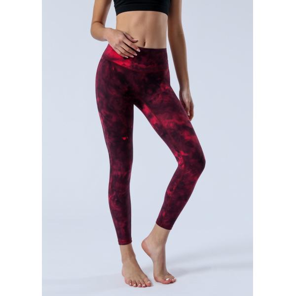 Printed No Front Midseam Ladies RGS Non See Through Leggings 210gsm