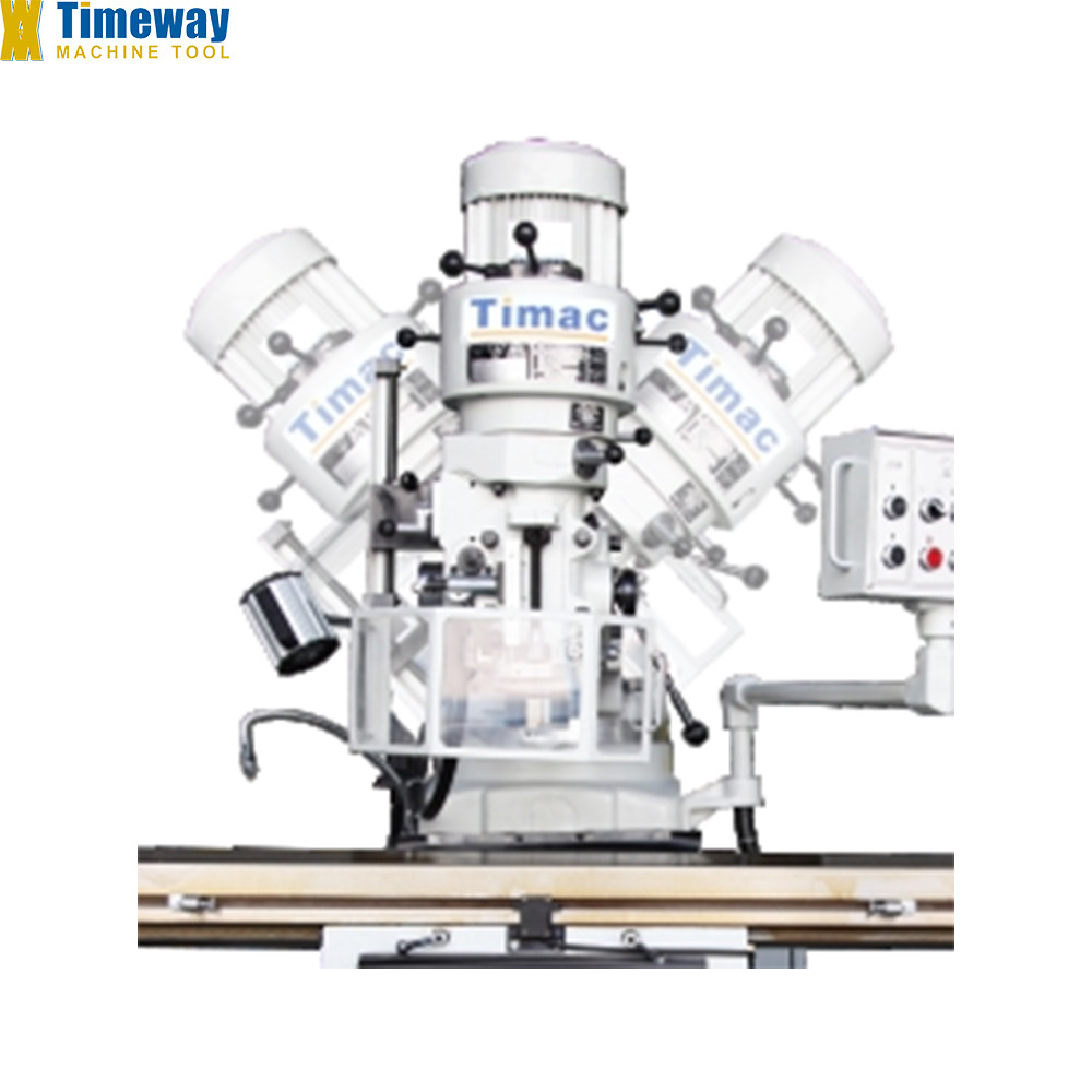 TM300A High Precision Manual Milling Machine with 880/1000mm Table Travel X Capability