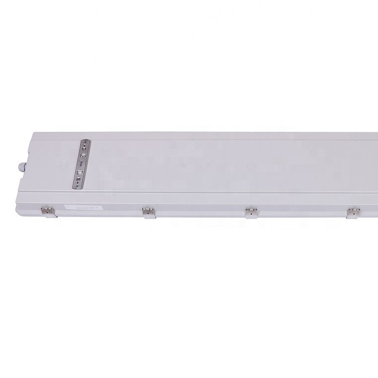 100W 3500K 4FT LED Vapor Tight High Bay IP67 with Transparent Polycarbonate Diffuser