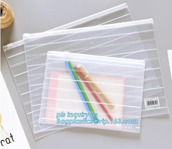 Frosted EVA cloth storage bag ladies large capacity custom foldable slider zipper plastic, Slider zipper bags plastic ba