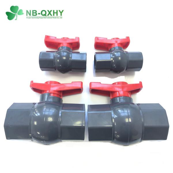 High Pressure DIN Valve Octagonal Ball Valve Threaded PVC Valve with Strong Carton