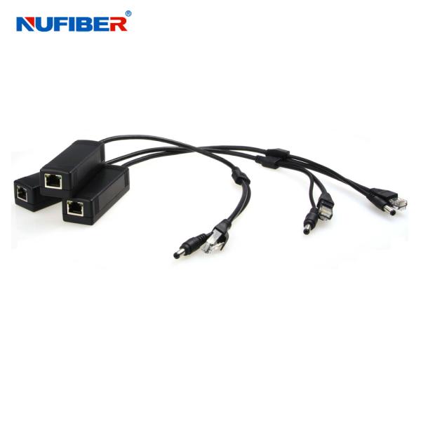 DC48V To 5V Industrial Poe Splitter For HD Monitor Transmission