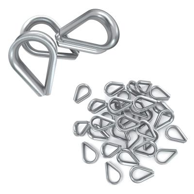 Anticorrosive Cable Stainless Steel Thimble Lightweight Antirust