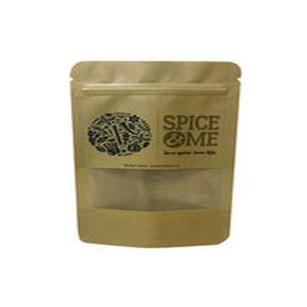 Gravure Printing Kraft Paper Pouch , Printing Reusable Coffee Packaging Paper Bags