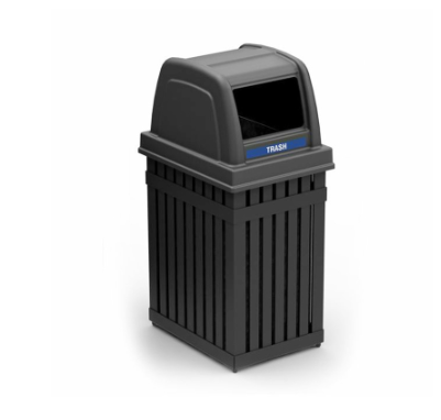 Продукты ротационной формования Мода мусорная корзина для наружного использования пластиковая санитарная корзина мусорная корзина ротопластическая форма