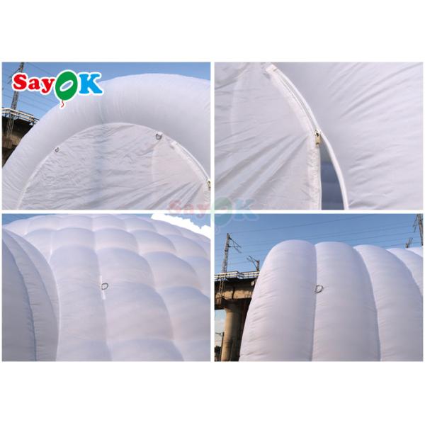 Custom Lighting Inflatable Air Tent Blow Up Igloo Dome Tent For Outdoor