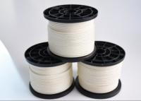 Los 16 32 filamentos blancos trenzaron la cuerda de nylon 4m m de alta resistencia