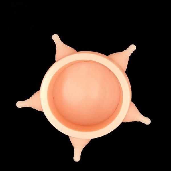 Собаки кота насоса груди любимца силикона качества еды разрыв игрушки жидкостной молярный устойчивый