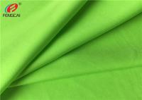 El color de encargo 40D recicló la tela de nylon 20% de la ropa de deportes del 80% Spandex