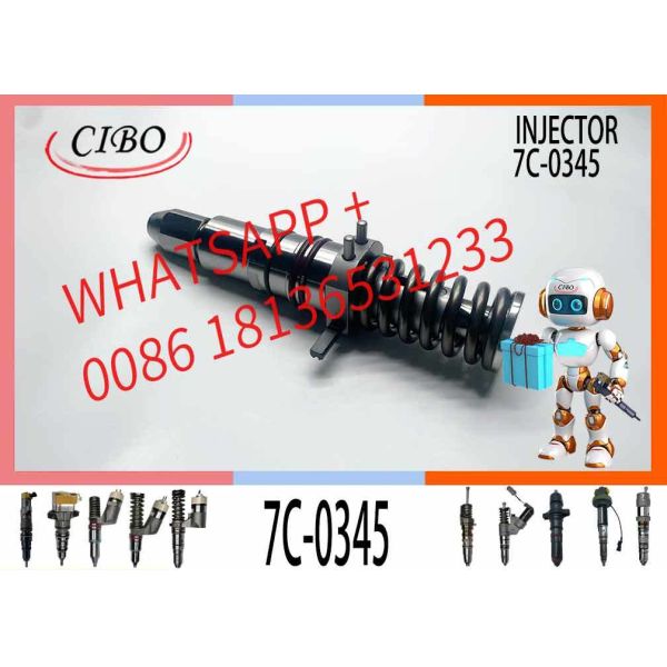 For  Engine 3500A Series Compatible Diesel Common Rail Diesel Fuel Injector 7C-0345 7C0345 Injection Valves