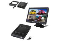 Carro DVR móvel de 6CH 1080P HD com cerco Lockable da segurança