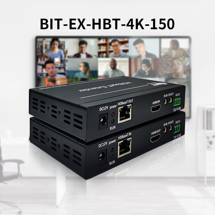 HDBaseT HDMI Extender with 150m Transmission 1920x1200@60Hz Resolution Plug and Play Video Wall Controller