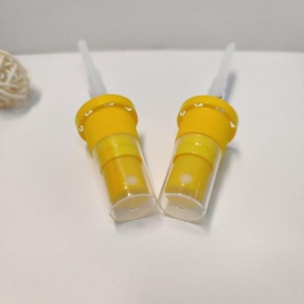 Yellow Special Collar 18 / 415 Plastic Fine Mist Sprayer For Washing
