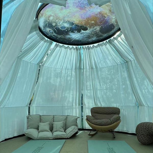 Full House Starry Bubble House With Transparent Pc Sun Room Bubble Dome House