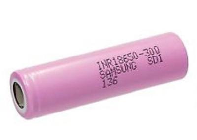 Pesez la couleur rechargeable cylindrique de PVC de rose de batterie d'ion de lithium 45g