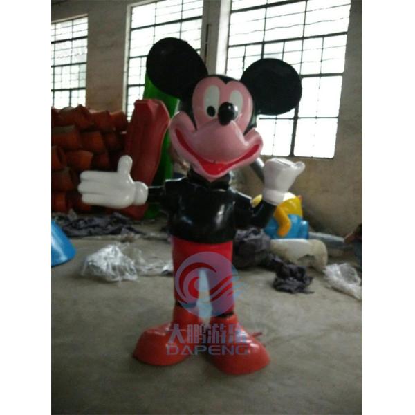 Стеклоткань игрушки воды пусковой площадки выплеска мыши Mickey для парка Aqua детей