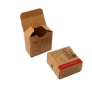 Custom Logo Food Grade Paper Brown Kraft Paper Cookie Candy Box Printing