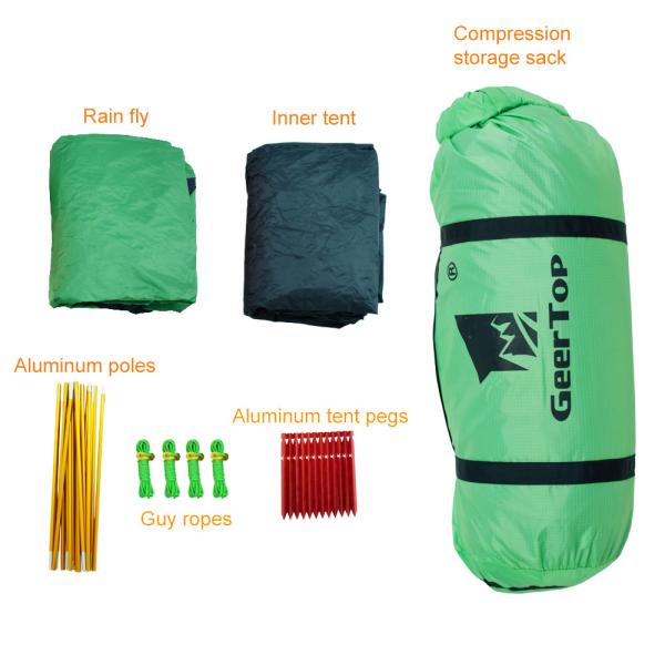 Ultralight 5.6 Lbs Nylon SGS Outdoor Camping Tent