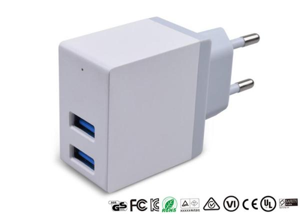 OEM 5V 2.1A Dual Port USB Charger US Plug Adapter Wall Charger Potable Design